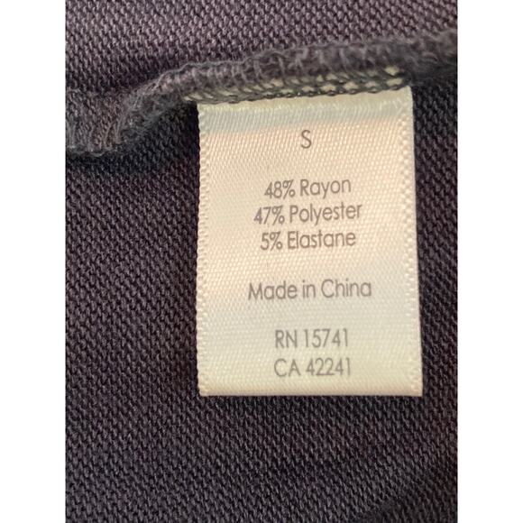 PJ Salvage Long Sleeve Graphic Stars Drawstring Hoodie Sz Small in Charcoal NWT - Picture 5 of 6